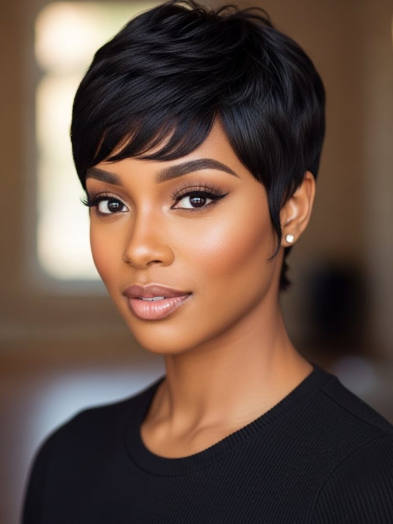 Short Pixie Sew-In hairstyles 