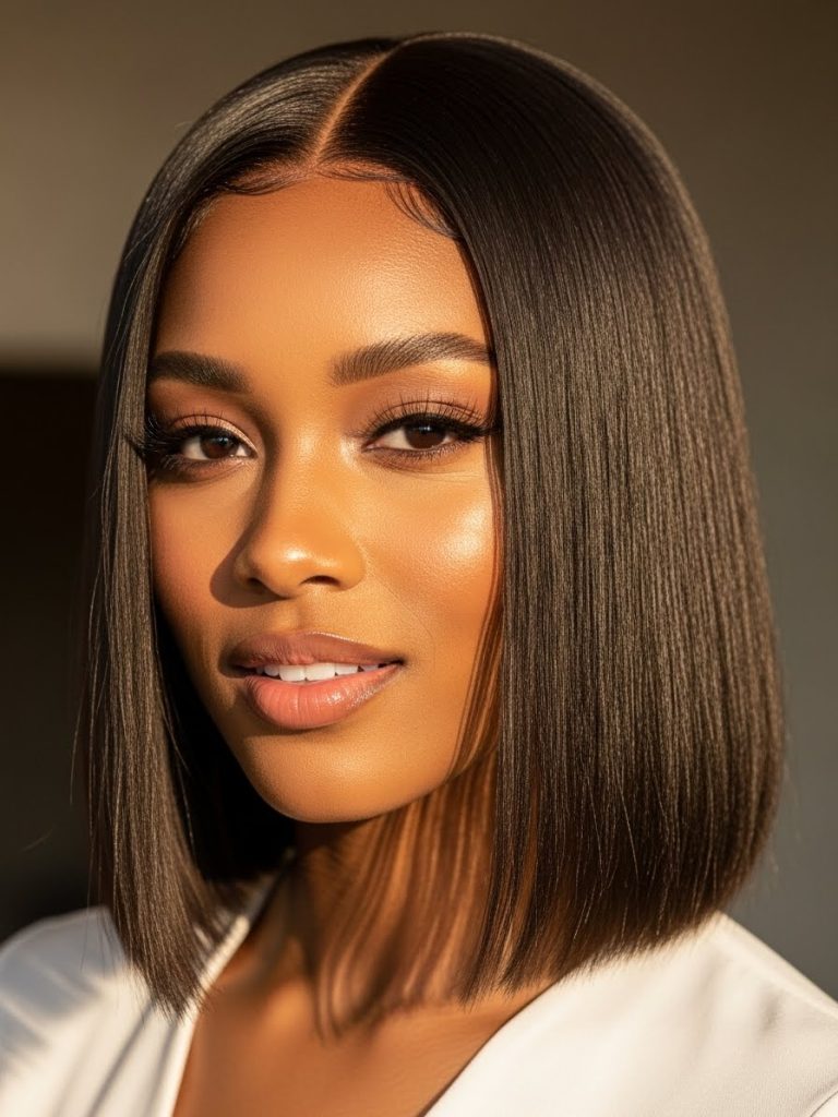 Blunt Cut Sew-In