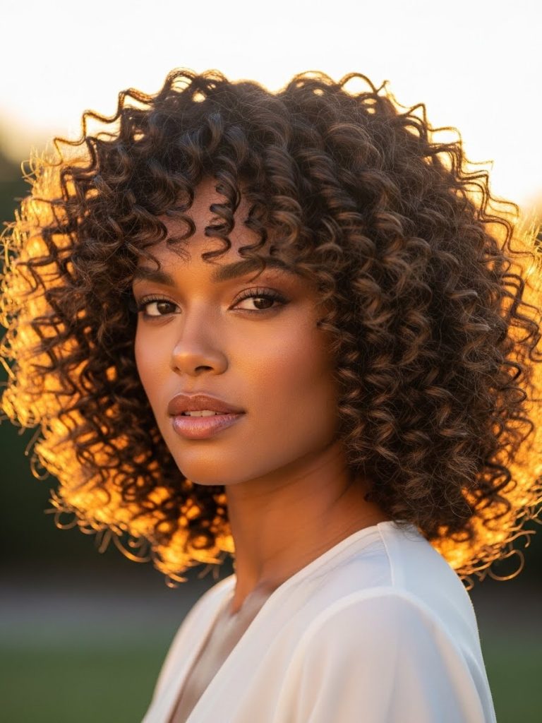 Curly Bob Sew-In