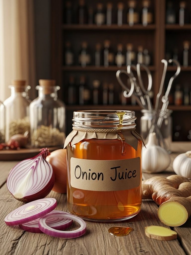 Onion Juice to Boost Hair Growth