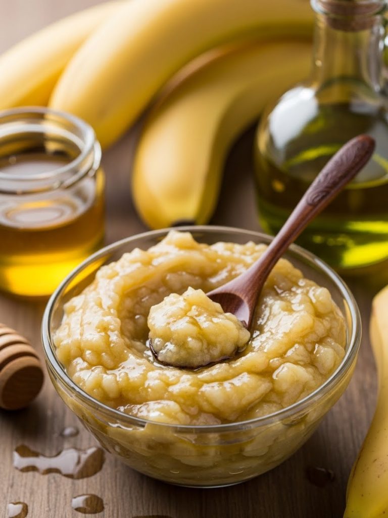 Banana Mask for Weak Hair