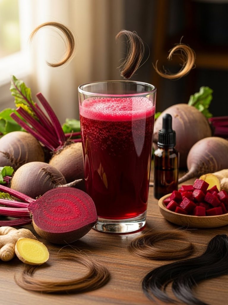 Beetroot Juice for Hair Health