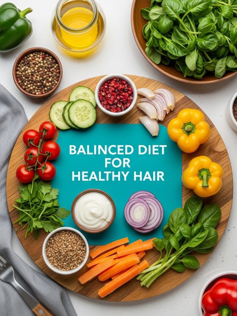 Balanced Diet for Healthy Hair