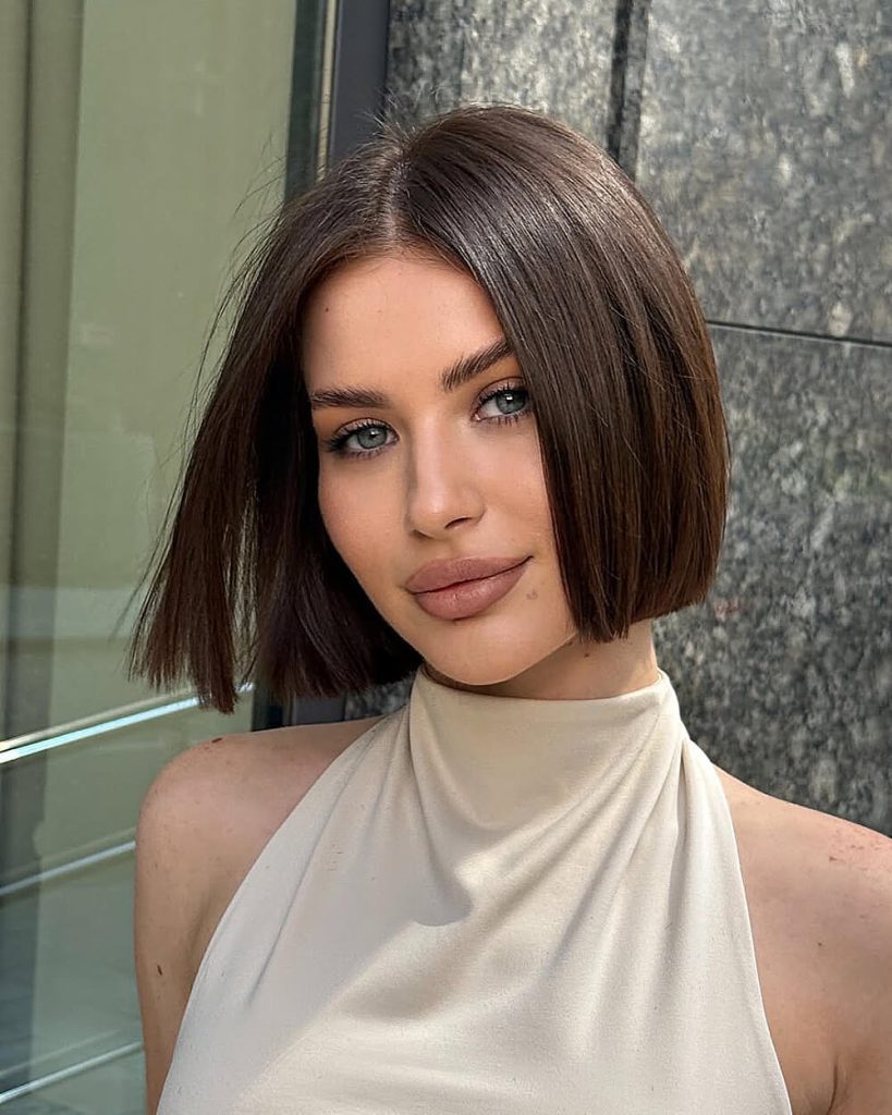 Blunt Bob with Clean Ends