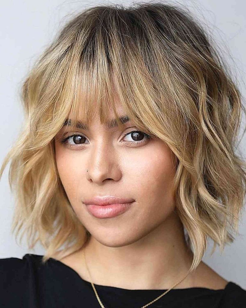 Messy Bob with Easy Volume