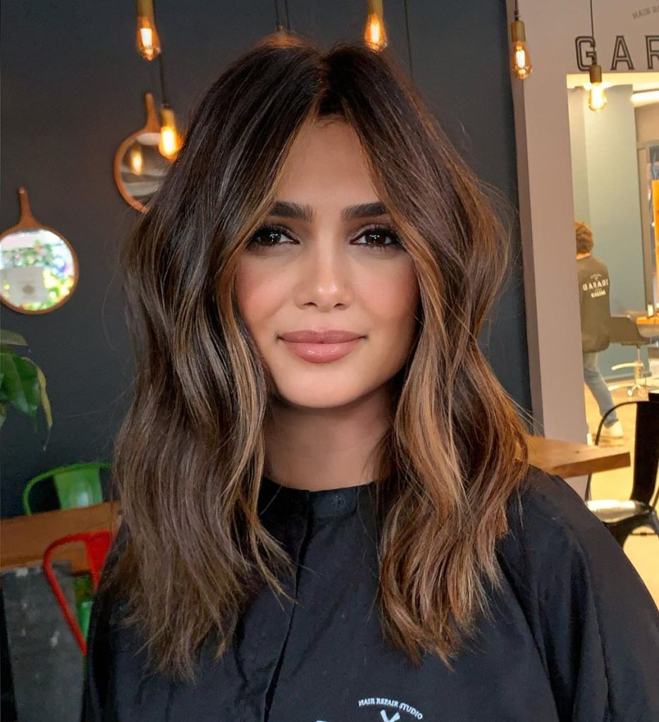 Medium Haircut for Thick Hair