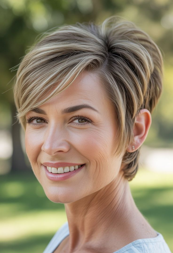 15 Sassy Haircuts for Women Over 40