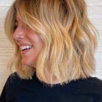 Chin Length Hairstyles with Bangs