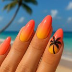 15 Best beach vacation nail designs