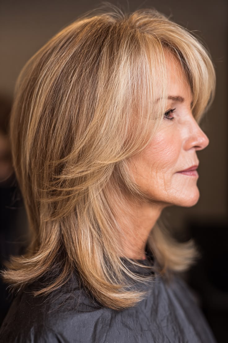15 Medium Length Hairstyles For Women Over 60 With Thin Fine Hair