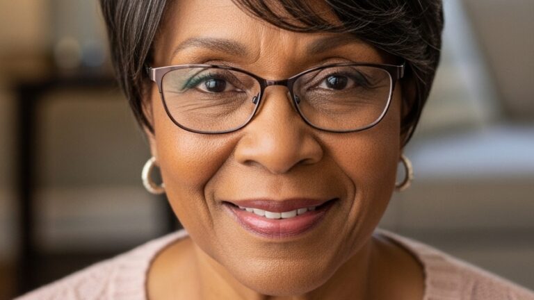 15 Youthful Hairstyles For Women Over 70 With Glasses