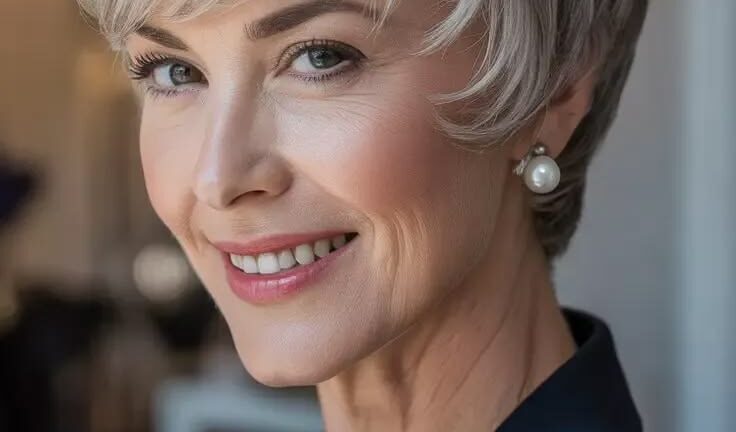 15 Youthful Pixie Bob Haircuts Special for Older Women