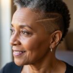 Shaved Hairstyles for Older Black Women