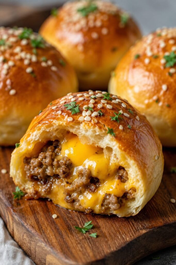 Cheeseburger Bombs