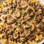 Ground Beef Stroganoff