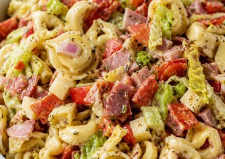 Italian Grinder Tortellini Salad
