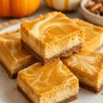 Pumpkin Spice Cheesecake Bars
