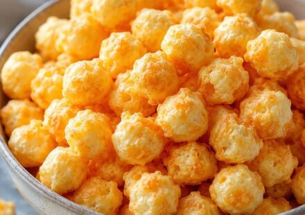 Keto Popcorn Cheese Puffs