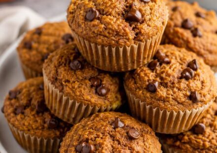 Pumpkin Protein Muffins